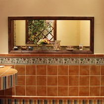 五彩精灵美式乡村厨房瓷砖，高致密性防滑直角墙砖，耐磨耐用室内瓷砖