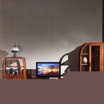 新中式客厅雅依格电视柜，经久耐用实木地柜，DSG027地柜高低任选