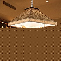 品玺灯饰休闲藤艺吊灯，现代手工编制吊灯，实用耐用，自然简约，型号PX920