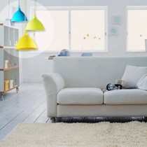 K&C意大利风格卧室吊灯，PVC糖果色40W烤漆饰面照明灯饰，型号KC-P3327