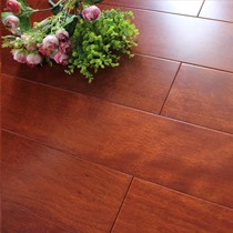 财到奢华哑光番龙眼地板，东南亚进口钢琴烤漆纯实木地板，U型拼接口