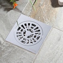 LTENG/蓝藤型号LT-1005地漏，铜镀铬方形地漏，T型款和深水封款