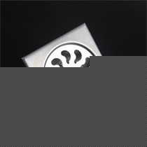 T型自动密封式四防地漏，中宇直落式地漏套装，方形不锈钢防臭地漏