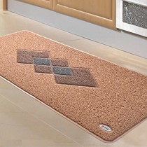 柏文家居PVC防紫外线压边地毯门垫，45*120cm厨房防滑不褪色吸水地垫，型号LJH-004