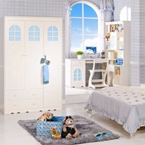 都市果园品牌松木儿童衣柜，清新田园韩式收纳衣橱，型号606