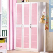 宜捷家居木质儿童衣柜，现代儿童家具，三门儿童衣柜型号: JGT--602