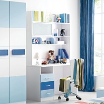 多客牌极简主义天空色电脑桌，820组合型多功能儿童学习桌