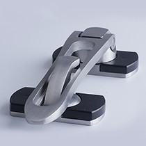 德莱明装304不锈钢防盗扣，一体成型拉丝耐磨安全锁，型号：83006Y