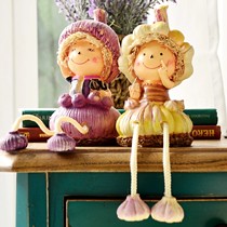 奇居良品JSBJ0005家居可爱摆件，树脂纯手工彩绘制品，环保工艺品