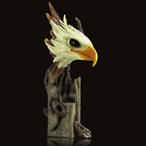 尚凡新古典白头鹰摆件，手工彩绘创意摆设品，SFY002树脂装饰品