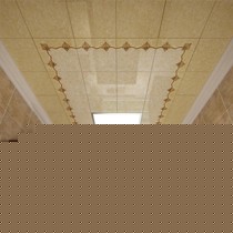 迈佳隆奢华欧式印花集成吊顶，环保防霉零甲醛铝扣板，型号: h7500