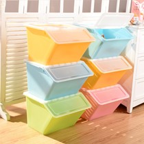 百露BL0707环保儿童玩具收纳箱，多彩多功能塑料储物柜