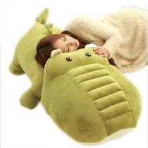 尤朵拉PP棉鳄鱼公仔玩具抱枕，YDL系列超柔毛绒1.6米卡通靠枕