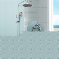 中宇卫浴花洒套装，时尚简约全铜花洒龙头，手持式可升降淋浴器