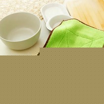 艾仕可ASC090透气防霉洗碗巾，双层彩色绒面设计抗污洗碗抹布，吸水超细纤维清洁布