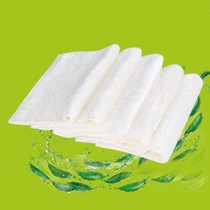 美丽雅竹纤维吸水白色抹布，不沾油洗碗巾，HC057852环保抹布