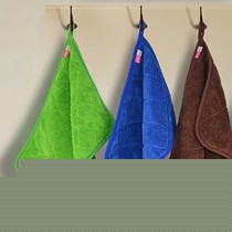 巾美型号km-031抹布，双面珊瑚绒厨房专用抹布，加厚吸水地拖抹布