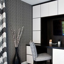 玛邦黑银色马赛克，玻璃龟壳纹电镀马赛克，客厅背景墙贴型号: TA10