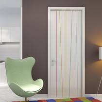 TATA木门炫彩室内门,@037实木复合免漆门,定制卧室木门