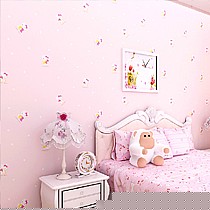 德尔菲诺卡通印花儿童房壁纸，孩子的大爱款式，型号: E71815