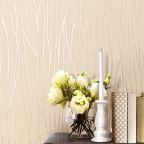 Delfino/德尔菲诺现代3D立体墙纸，无纺布素色条纹壁纸，型号86212