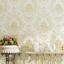 qhang/旗航欧式田园壁纸，无纺布手工印花墙纸，型号: 塞丽娜