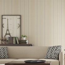 欣旺现代简约壁纸，安全环保竖条纹墙纸，细腻珠光客厅壁纸