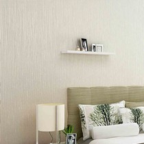 纸爱生活简约无纺布卧室壁纸，条纹纯素色背景墙墙纸，型号: WF230