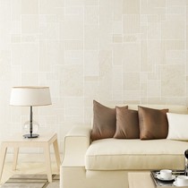 米素素色立体花纹无纺布壁纸，轻柔环保背景墙墙纸，型号: 1508290401