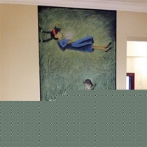 凡菲自黏贴黑板墙贴，儿童房涂鸦绘画环保黑板贴，货号: 绿板白板