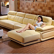 dreasylife现代顶级真皮沙发，牛皮简欧沙发，中厚皮沙发，转角沙发，红木镶边高档沙发DL681