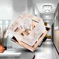 爱德朗水晶LED射灯，创意水立方射灯，高亮度环保客厅灯