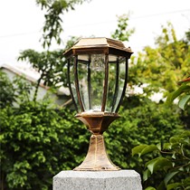 超亮朗吉蒂庭院灯，欧式户外灯3㎡-5㎡光照，落地防水大门柱灯11616