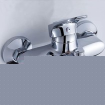 罗丽莎浴缸龙头，全铜冷热水浴室龙头，入墙式单把双控浴缸龙头