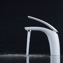 丁茄卡洛系列水龙头，创意全铜冷热水龙头，7彩面盆龙头T211020