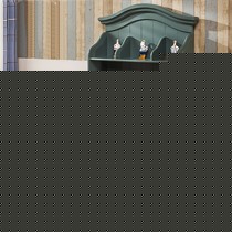 妮可拉美手工雕制地中海书桌，分区设计合理收纳书桌，货号 NKLM12-6a