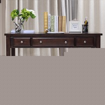 阿纳尼水曲柳美式乡村书桌，经典色彩大方造型抽屉设计电脑桌，货号A8183