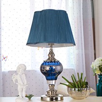 ZOYI装饰台灯创意地中海，玻璃电镀工艺客厅台灯，型号: 9336TL