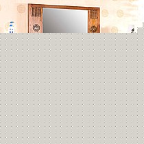 中式仿古浴室柜，中式实木香椿木台盆，衍艺高端落地组合浴室柜YS-003A