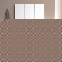 克丽菲儿天然木纹方形浴室柜，实木免漆悬挂式洗漱台，型号：Kl-3119