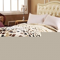 欧苏缦拉舍尔保暖透气毛毯，亲肤防过敏加厚双面柔软盖毯，型号4646499