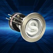 雷士品牌双色嵌入式客厅筒灯，NDL312P合金拉丝节能筒灯