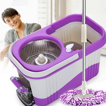 强劲四驱不锈钢脱水清洗拖把，索邦360度旋转拖把，型号: ebao-tbx