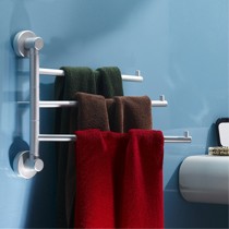 卡贝卫浴可活动旋转挂架，高档锌合金浴巾架，多功能超大承重毛巾架71192