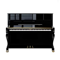 卡罗德黑色哑光立式踏板钢琴，鱼鳞松木防渗漆88键位演奏琴，型号：T23