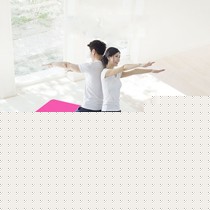 奥义玫红色长方形双人瑜伽垫，高回弹防滑橡胶舞蹈毯子，型号：TAY183