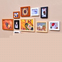 全悦长方形多框创意相框墙，手工打磨喷漆相框墙，货号: 13QY643