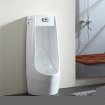 卡尼斯品牌落地式感应小便器，地排水陶瓷男士小便斗，型号KX-12