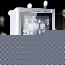 圣托立式单门消毒柜，50L迷你家用消毒碗柜，红外线消毒茶杯柜