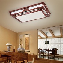 上古灯饰长方形现代中式吸顶灯,高档亚克力实木花纹led吸顶灯,型号1133